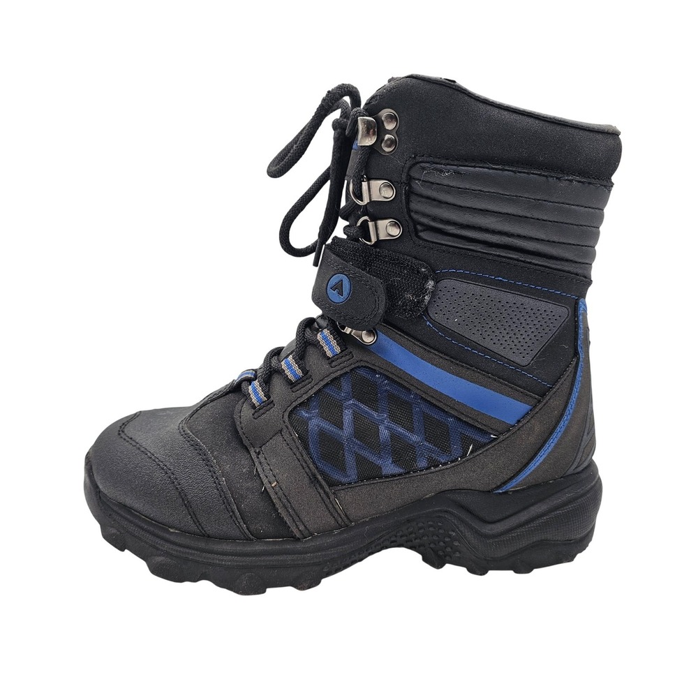 Airwalk Snow Boots Mens Size 7 Black Synthetic Insulated Winter Lace Up Outdoor